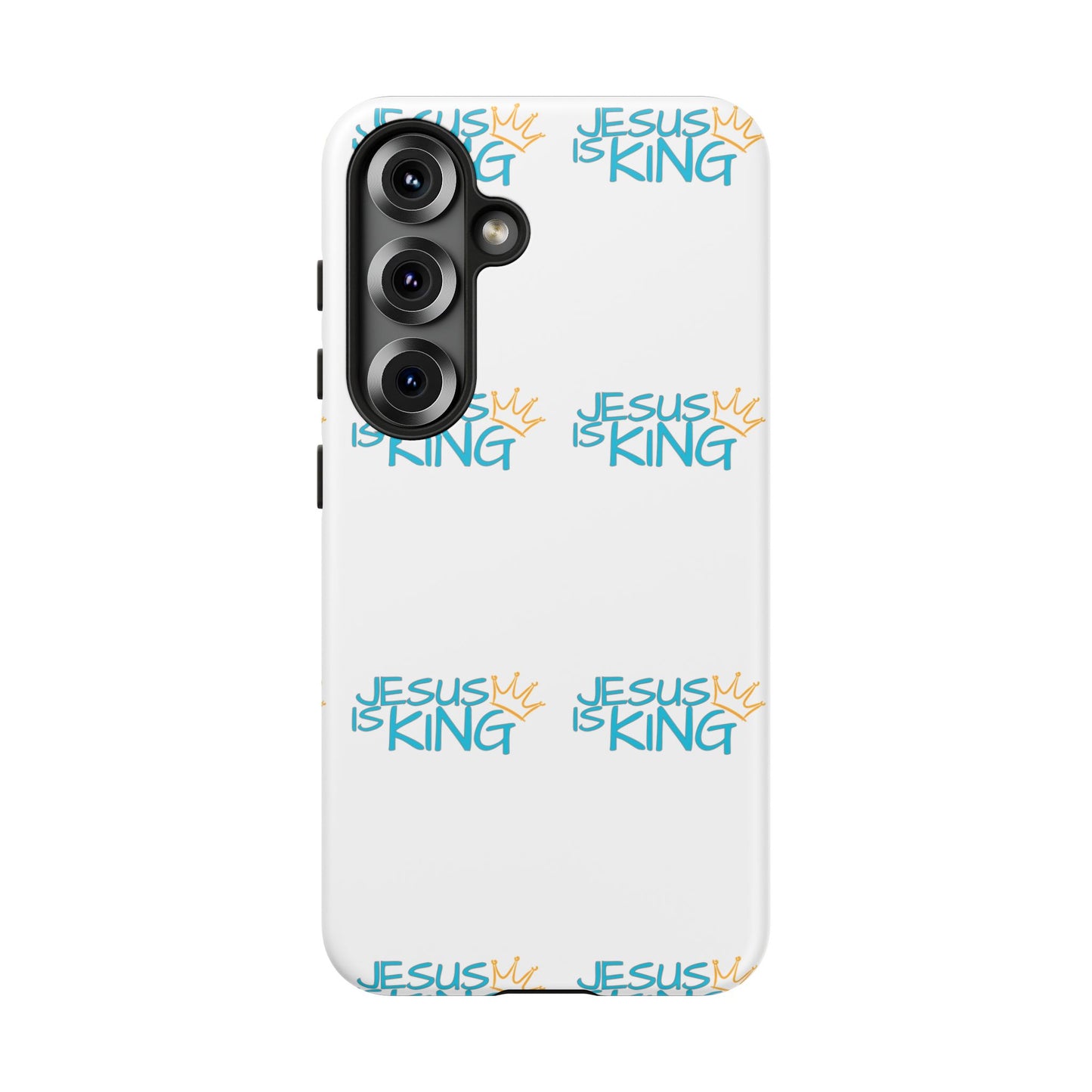Jesus is King Phone Case - Tough Cases, Christian Gifts, Religious Accessories, Inspirational Protection, Unique Smartphone Cover