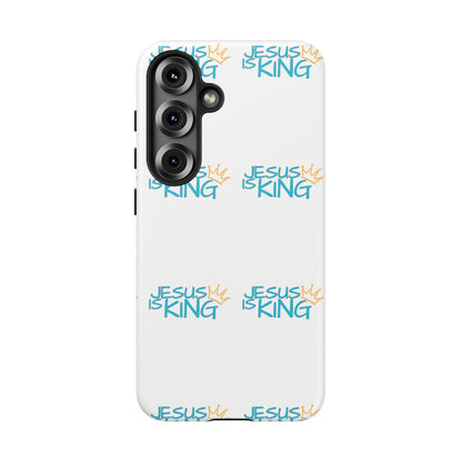 Jesus is King Phone Case - Tough Cases, Christian Gifts, Religious Accessories, Inspirational Protection, Unique Smartphone Cover
