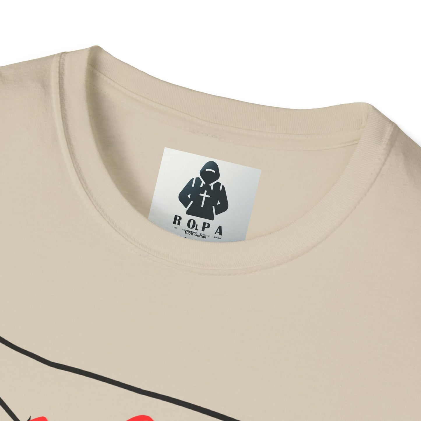 Unisex Softstyle T-Shirt with 'rez 87' Graphic - Casual Streetwear Tee