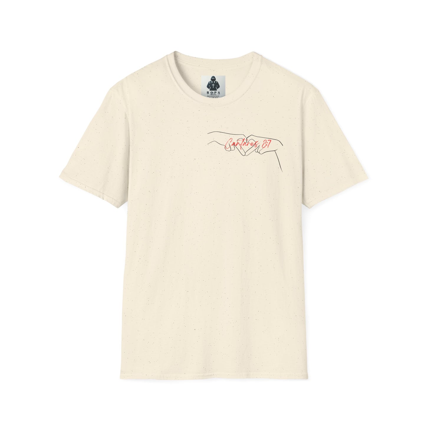 MEN EL SIERVO CANTARES 8:7 Softstyle T-Shirt