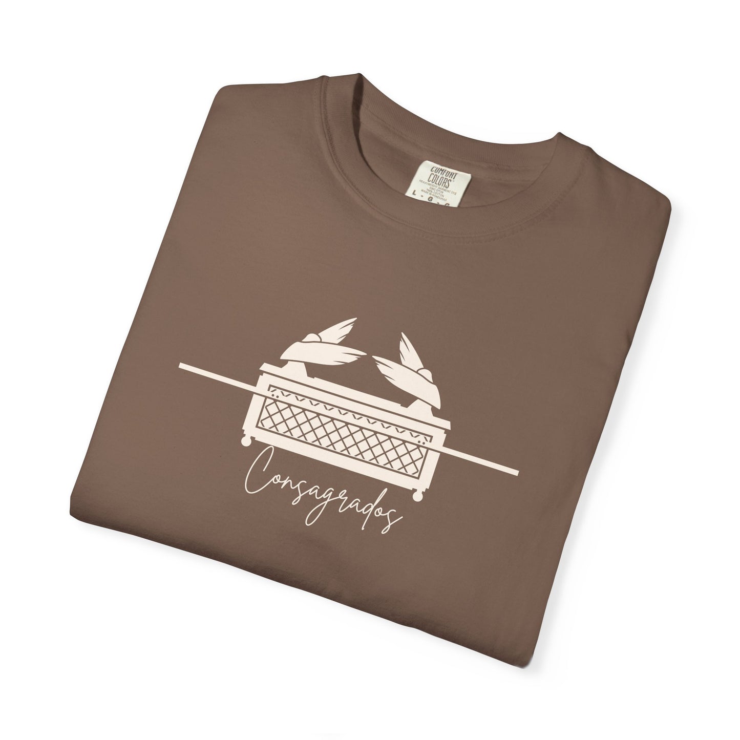 Vigilia Consagrados Garment-Dyed Unisex T-shirt, Comfortable Tee for All Occasions, Gift for Friends, Casual Wear, Relaxed Fashion, Summer Essential