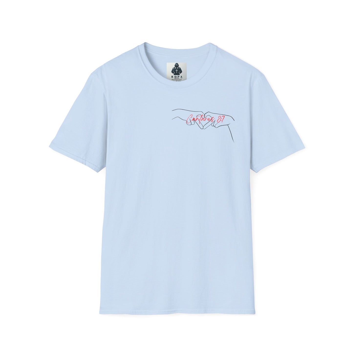 MEN EL SIERVO CANTARES 8:7 Softstyle T-Shirt