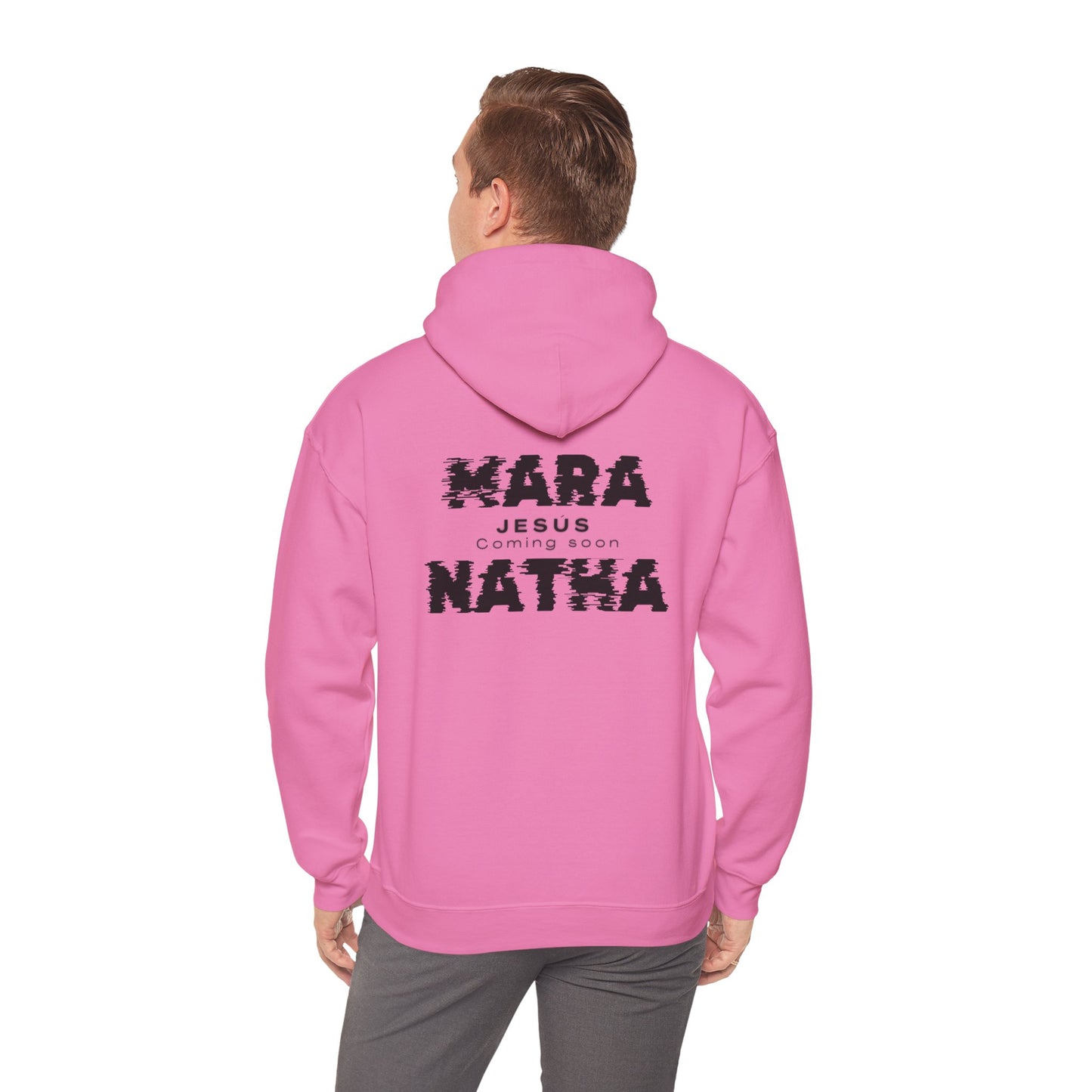 Faith-Inspired Unisex Hoodie - Mara Natha Collection, Cozy Prayer Sweatshirt, Inspirational Gift, Religious Wear, Spiritual Fashion