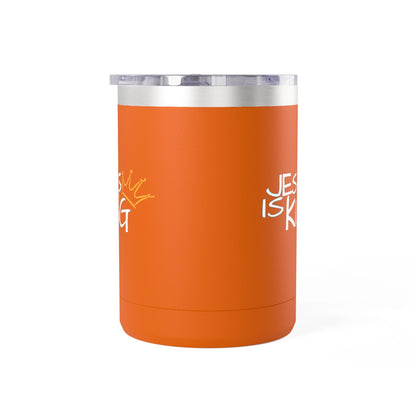 Inspirational Jesus Is King Coffee Mug Tumbler | 15oz, Faith Gift, Christian Cup, Religious Drinkware, Unique Keepsake