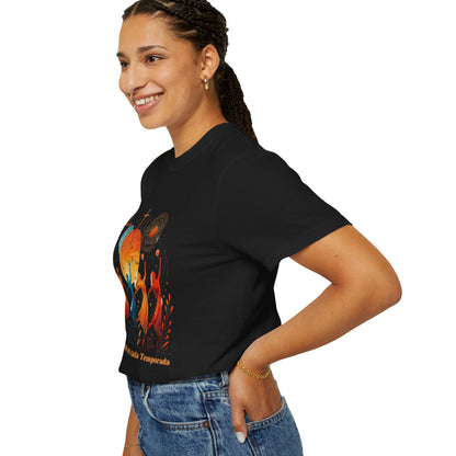 Unisex Garment-Dyed T-Shirt, Dance Design Tee, Seasonal Celebration Shirt, Gift for Dance Lovers, Festival Apparel