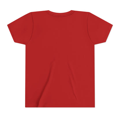 Youth Tee with Inspirational Jesus Design, Faith T-Shirt, Christian Gift, Summer Outfit, Religious Apparel, Kids Faithwear