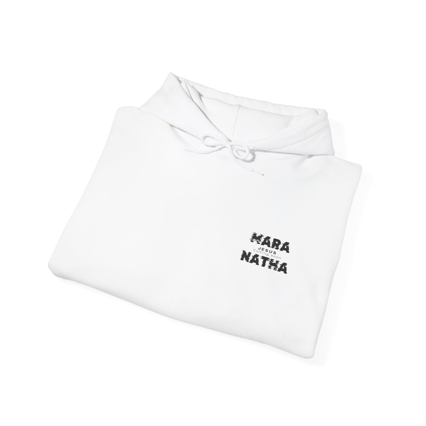 Faith-Inspired Unisex Hoodie - Mara Natha Collection, Cozy Prayer Sweatshirt, Inspirational Gift, Religious Wear, Spiritual Fashion