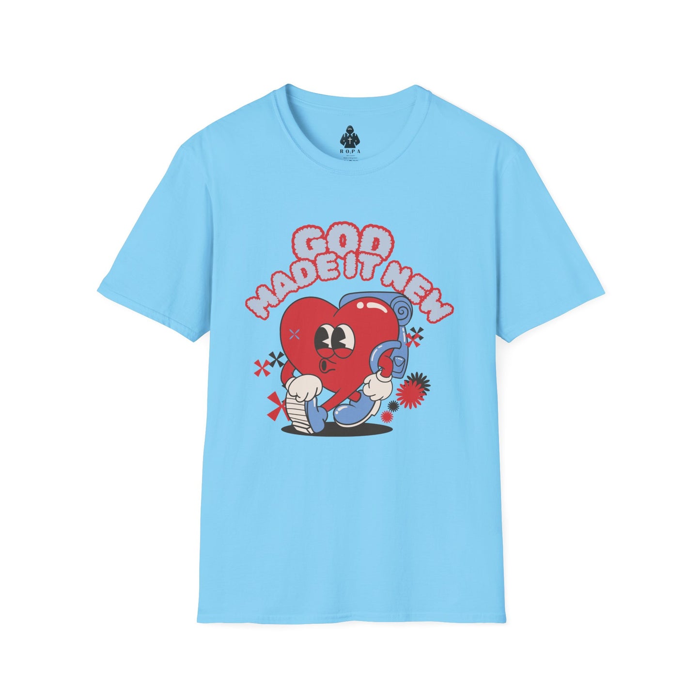 God Made New Unisex Softstyle T-Shirt - Fun & Playful Graphic Tee