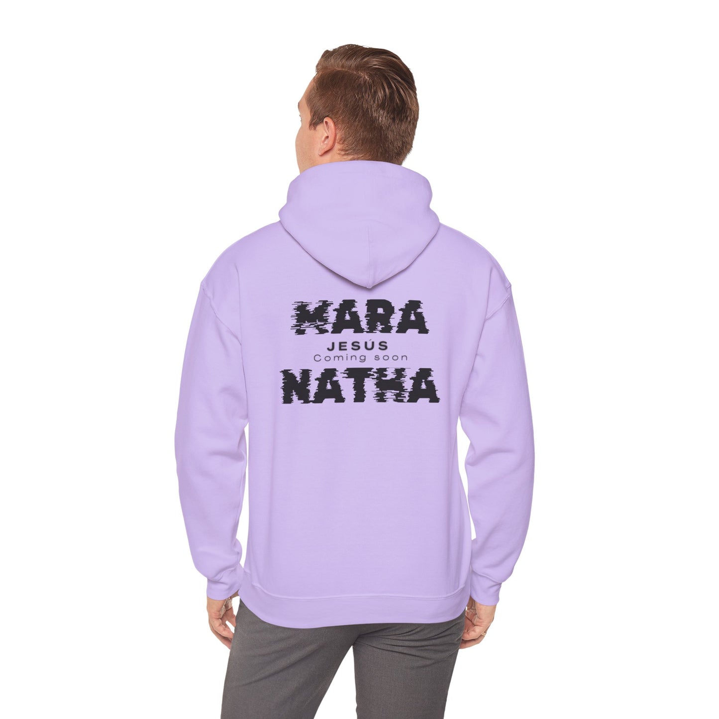Faith-Inspired Unisex Hoodie - Mara Natha Collection, Cozy Prayer Sweatshirt, Inspirational Gift, Religious Wear, Spiritual Fashion