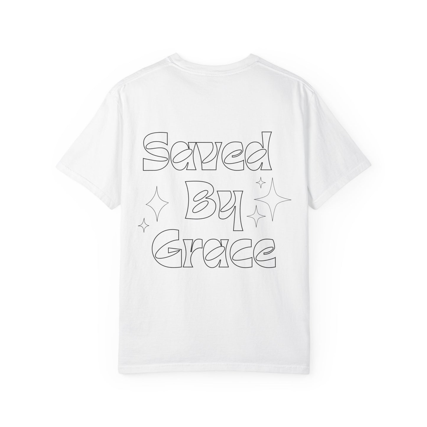 Faith-Inspired Unisex T-Shirt - Saved By Grace, Casual Wear, Christian Apparel, Gift for Believers, Everyday Comfort