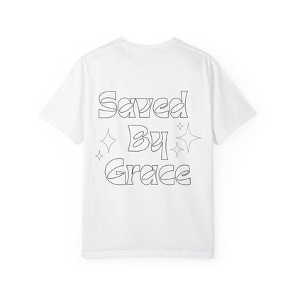 Faith-Inspired Unisex T-Shirt - Saved By Grace, Casual Wear, Christian Apparel, Gift for Believers, Everyday Comfort