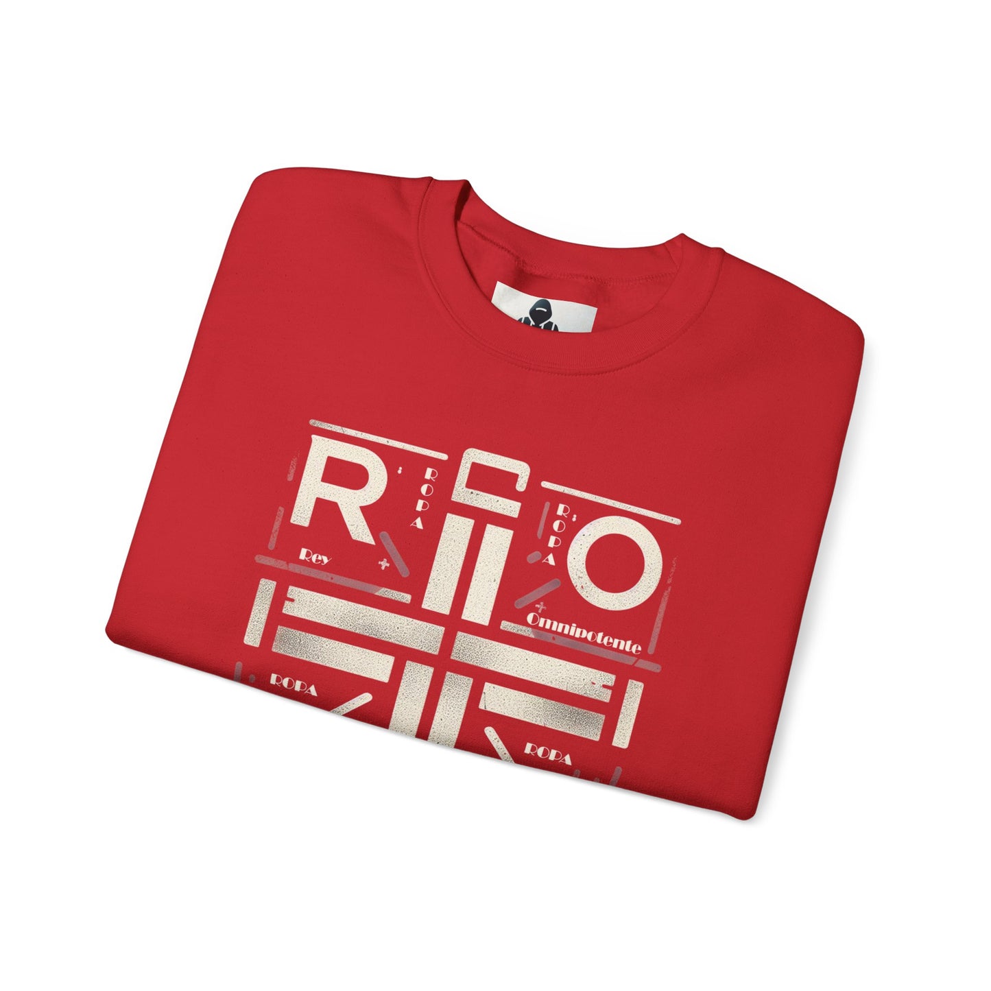 Eco-Friendly Graphic Crewneck Sweatshirt - R O P A  Cruz Design