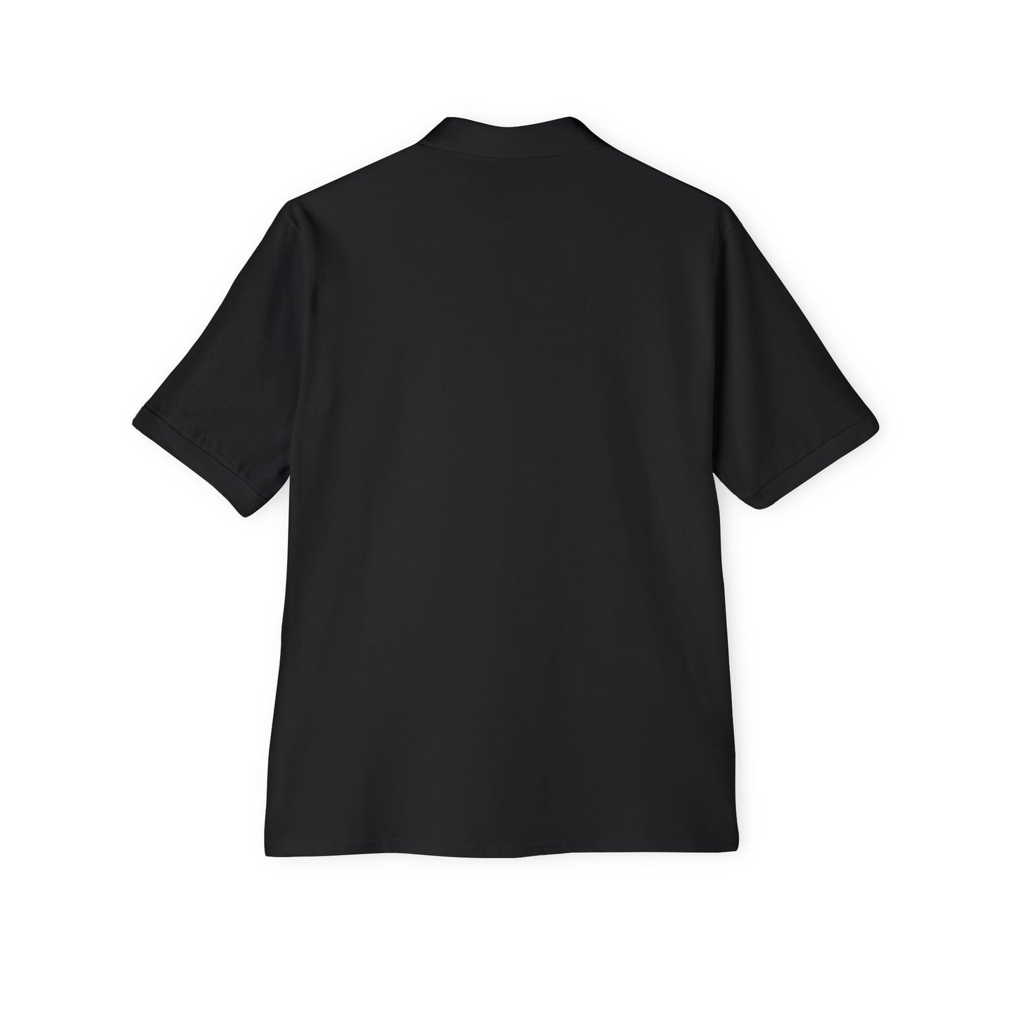 Faith-Inspired Men's Piqué Polo Shirt, Christian Apparel, Gift for Believers, Casual Outfit, Jesus Coming Soon
