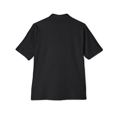 Faith-Inspired Men's Piqué Polo Shirt, Christian Apparel, Gift for Believers, Casual Outfit, Jesus Coming Soon