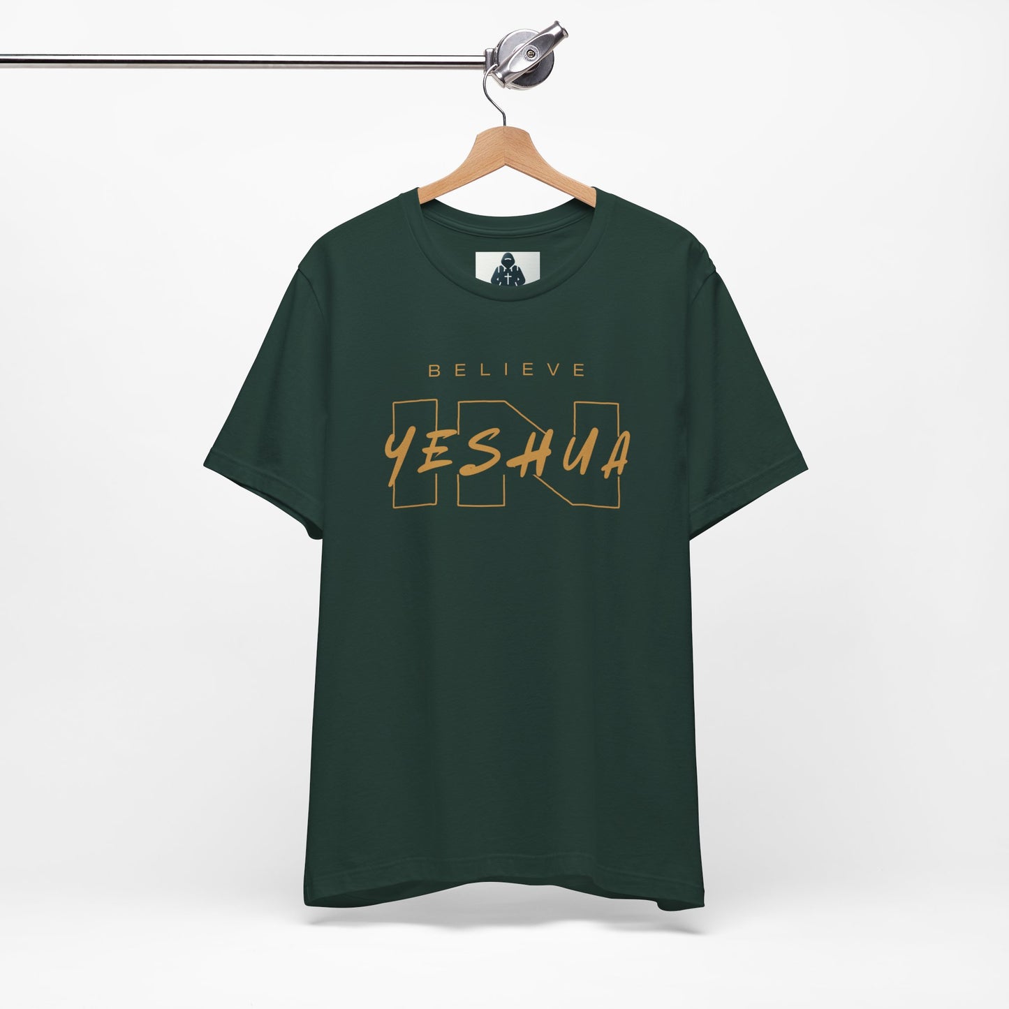 Unisex Short Sleeve Tee - 'Believe Yeshua' Inspirational Graphic Tee