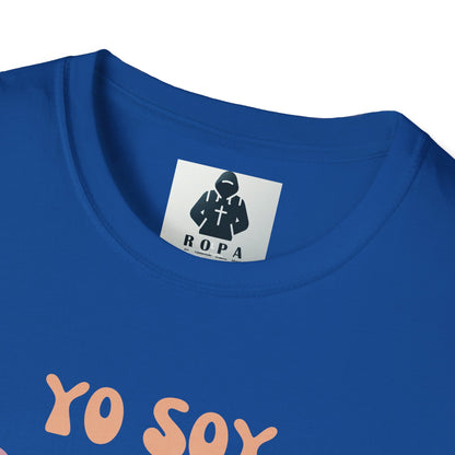 Yo Soy Cristiano Unisex Softstyle T-Shirt - Fun Statement Tee for Faith and Culture