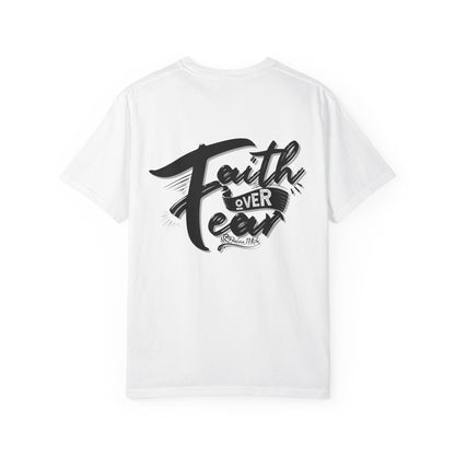 Faith Over Fear Graphic Tee, Inspirational T-Shirt, Christian Apparel, Unisex Religious Shirt, Powerfull Fashion