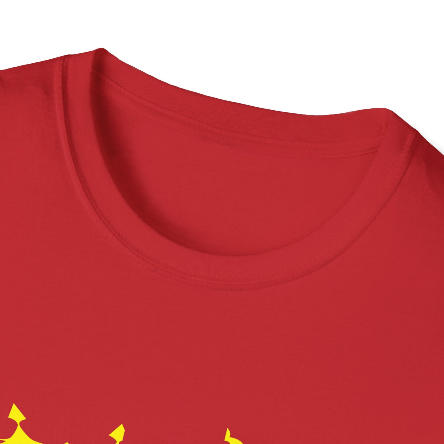 Crown Graphic Unisex Softstyle T-Shirt | Casual Wear, Streetwear, Gift for Friends, Birthday, Everyday Fashion