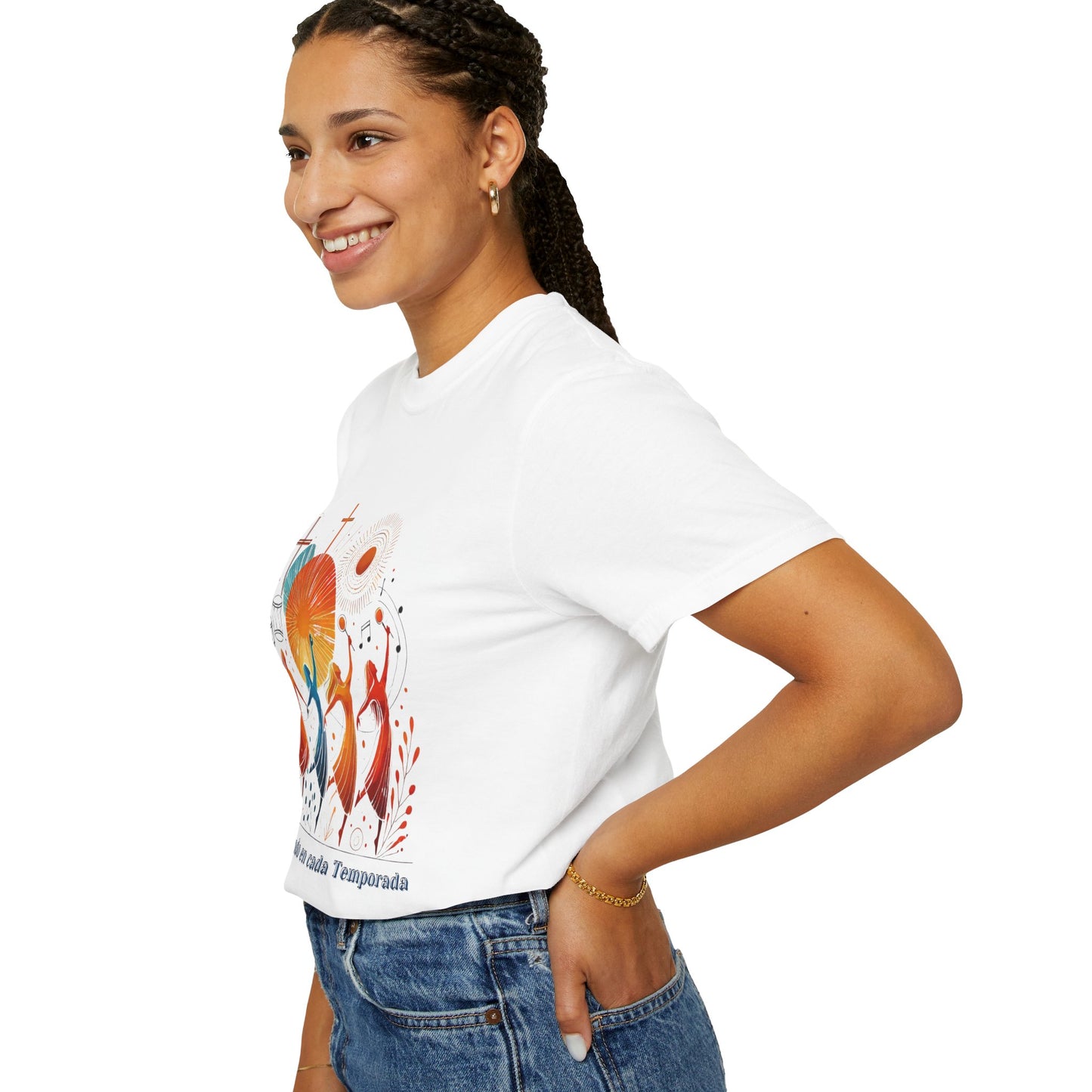 Unisex Garment-Dyed T-Shirt, Dance Design Tee, Seasonal Celebration Shirt, Gift for Dance Lovers, Festival Apparel