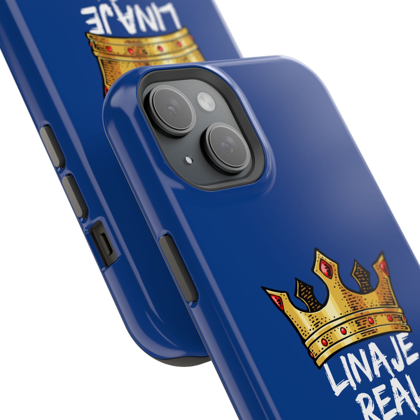 Magnetic Phone Case with Crown Design, Unique Phone Cover, Gift for Artists, Trendy Case, Protection for iPhone, Customizable Design