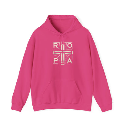 Minimalist Unisex Heavy Blend Hooded Sweatshirt - Stylish and Cozy