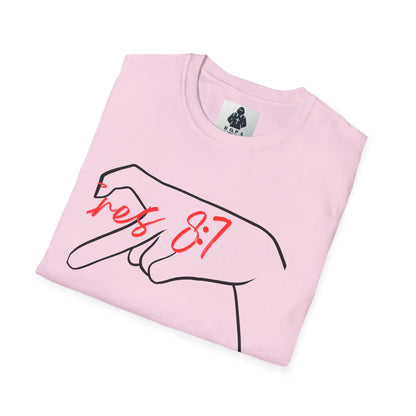 Unisex Softstyle T-Shirt with 'rez 87' Graphic - Casual Streetwear Tee