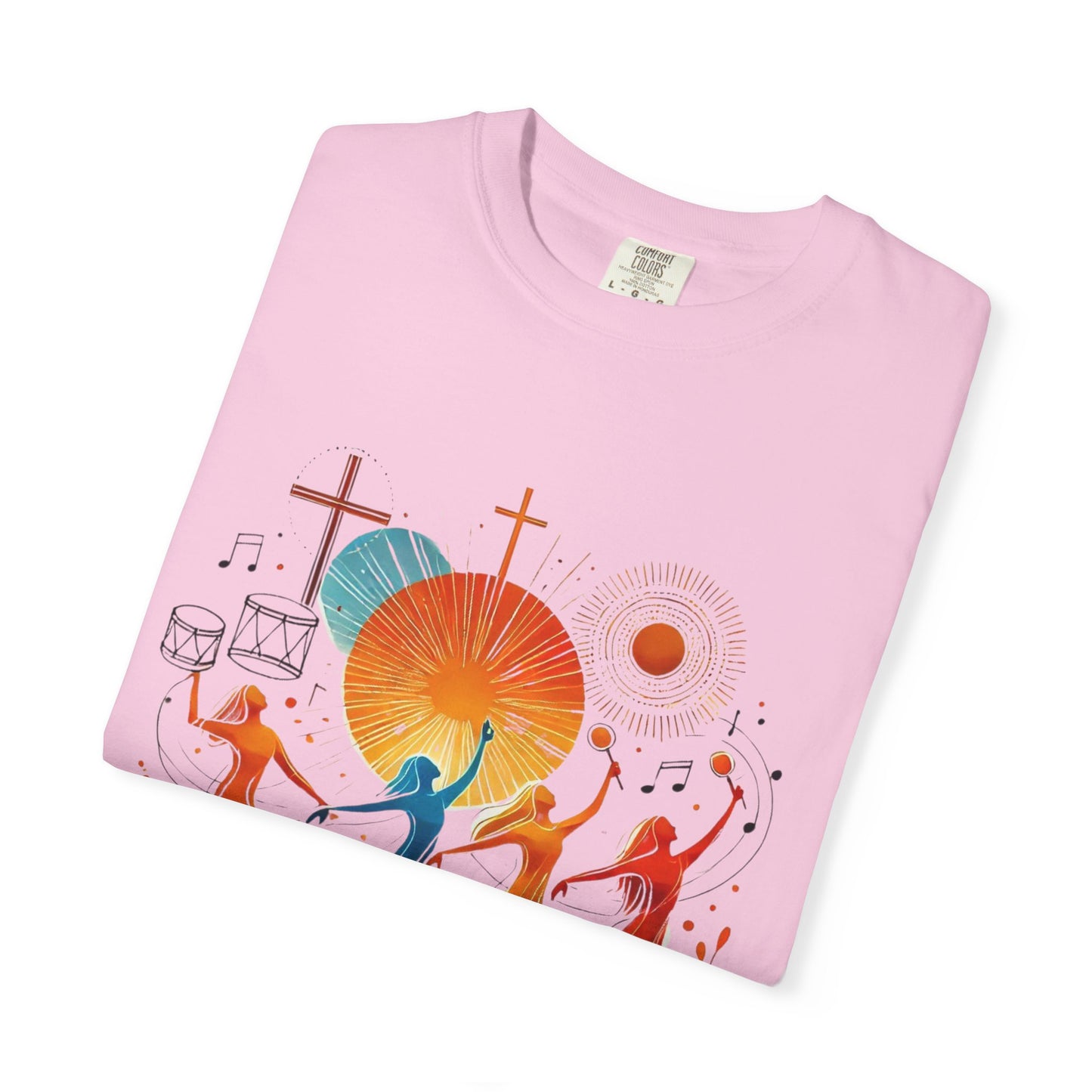 Unisex Garment-Dyed T-Shirt, Dance Design Tee, Seasonal Celebration Shirt, Gift for Dance Lovers, Festival Apparel