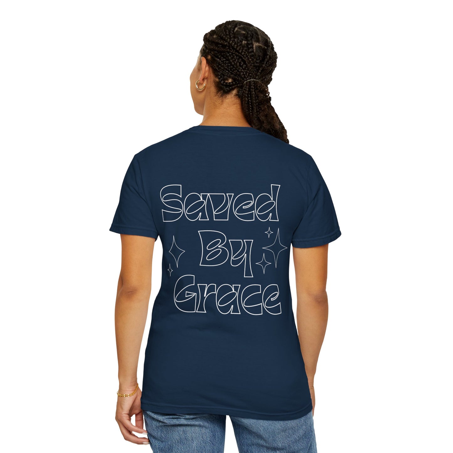 Faith-Inspired Unisex T-Shirt - Saved By Grace, Casual Wear, Christian Apparel, Gift for Believers, Everyday Comfort