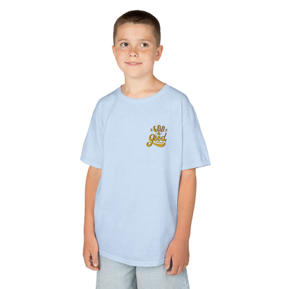 Kids Inspirational Tee - "Good" & "Jesus Heals Brokenness" - Perfect for Church, Gifts, Birthdays, Family Events