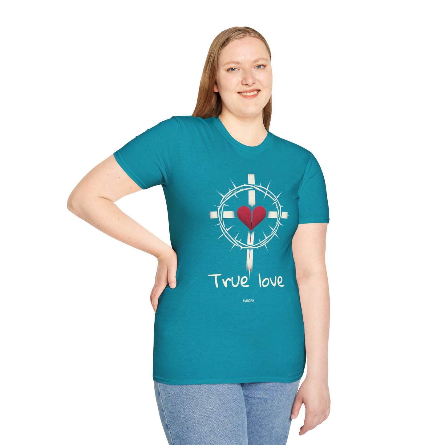 True Love Unisex Softstyle T-Shirt - Comfortable & Meaningful Gift