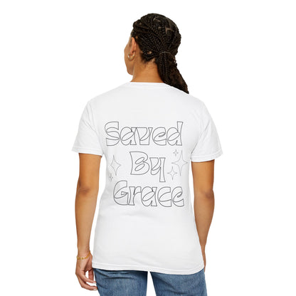 Faith-Inspired Unisex T-Shirt - Saved By Grace, Casual Wear, Christian Apparel, Gift for Believers, Everyday Comfort