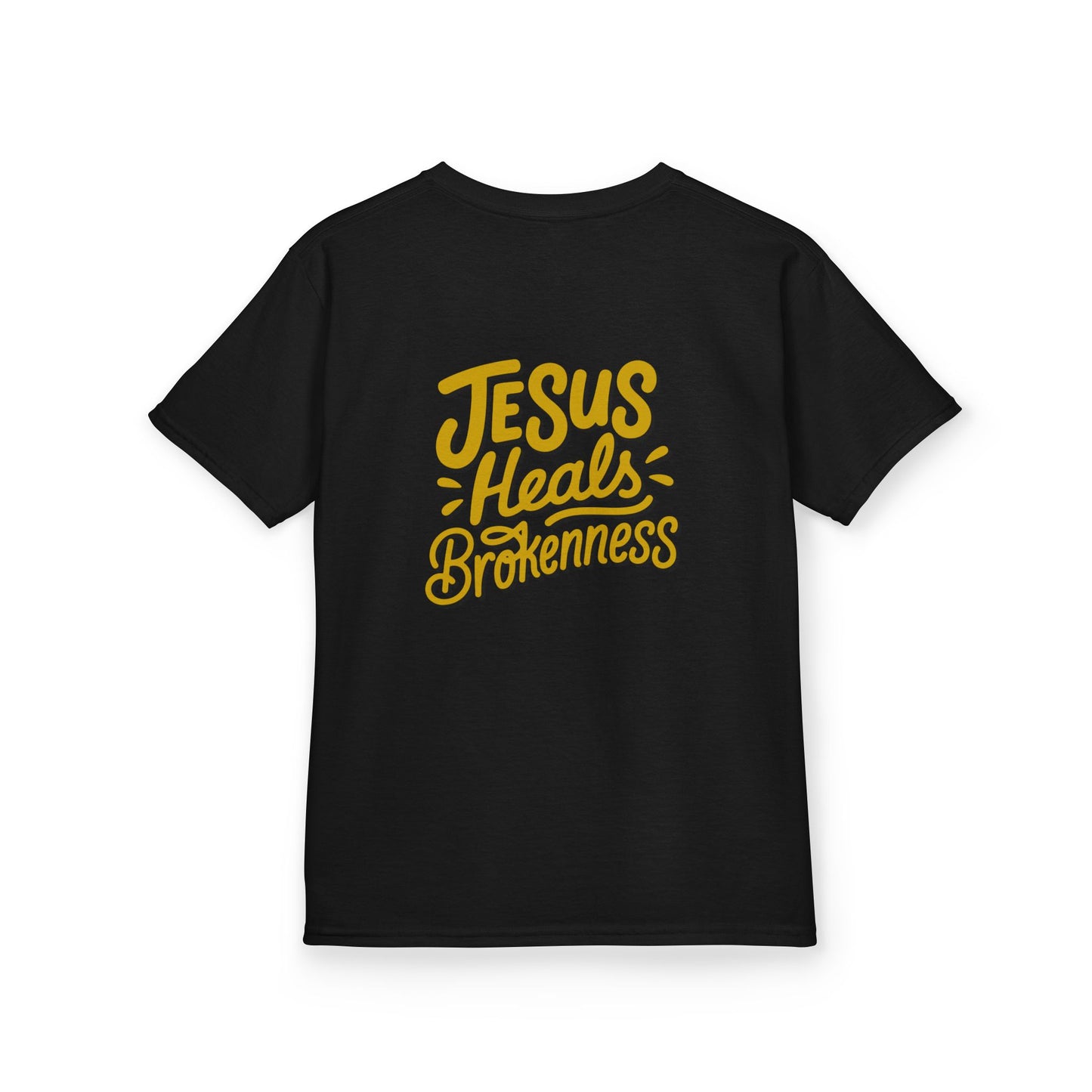 Kids Inspirational Tee - "Good" & "Jesus Heals Brokenness" - Perfect for Church, Gifts, Birthdays, Family Events