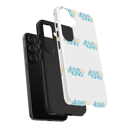 Jesus is King Phone Case - Tough Cases, Christian Gifts, Religious Accessories, Inspirational Protection, Unique Smartphone Cover
