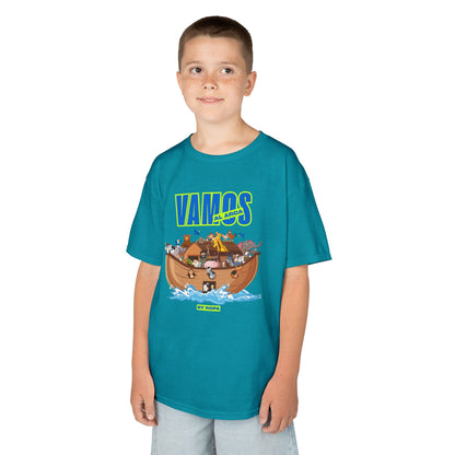 Fun Adventure Kids Tee, Cute Animal T-Shirt, Kids Summer Style, Birthday Gift, Playful Graphic T-Shirt