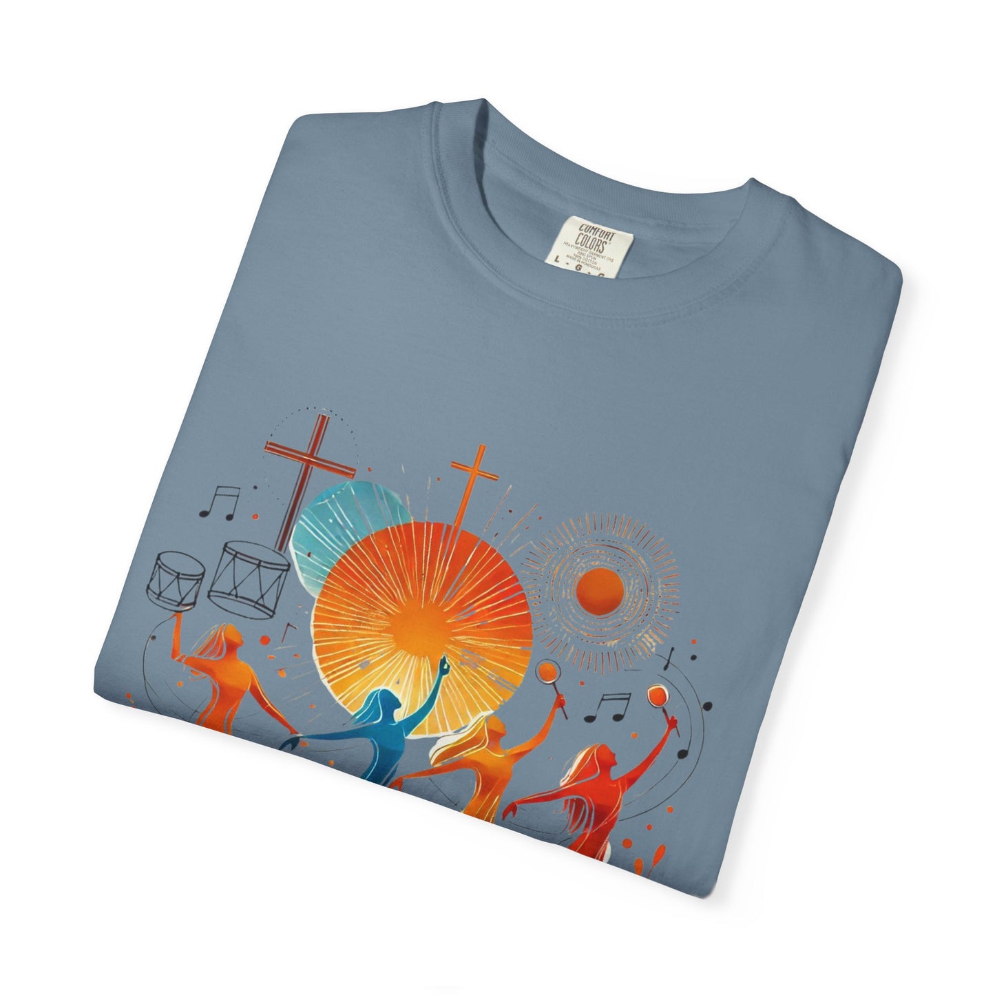 Unisex Garment-Dyed T-Shirt, Dance Design Tee, Seasonal Celebration Shirt, Gift for Dance Lovers, Festival Apparel